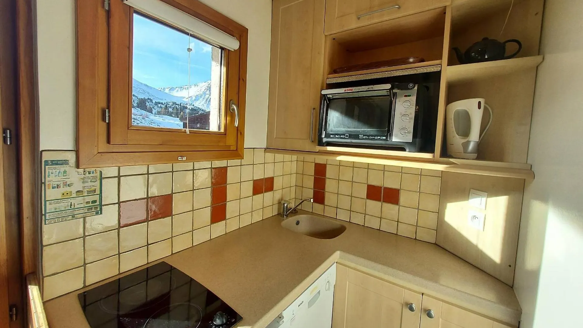 Studio Lumineux A Plagne Villages, Balcon, Proche Pistes Et Commerces - Fr-1-351-64 La Plagne Apartmán